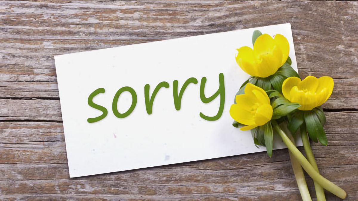 An Apology